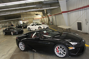 Lexus LFA Delivery