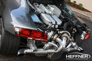 Heffner Performance Twin-turbo Audi R8 V-10