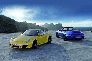 Porsche 911 Carrera 4 GTS Coupe and Cabriolet