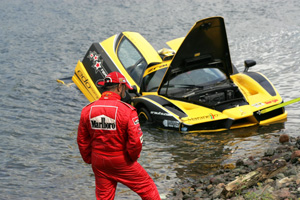 Ferrari Enzo Crash Ferrari Enzo Crash