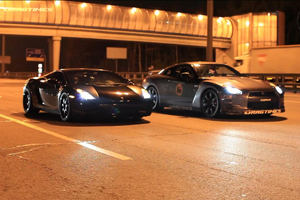 Alpha 12/AMS GT-R vs Underground Racing Twin-turbo Lamborghini Gallardo