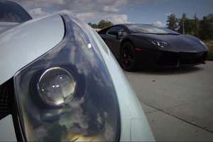 Lamborghini Aventador vs Twin Turbo Ferrari 458