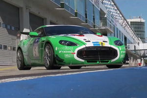 Aston Martin V12 Zagato Nürburgring Video