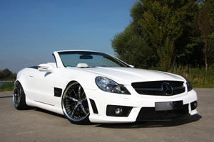 PP Exclusive Mercedes SL R230: Low, Wide, and Loud