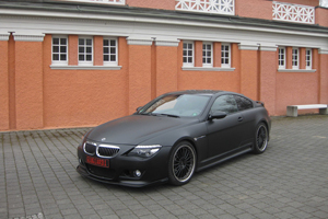 The Giugiardi Design Matte Black BMW M6 with Hamann Styling