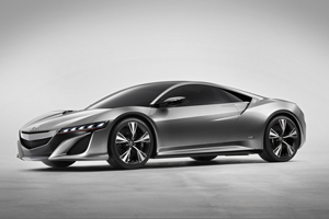 The Acura NSX Concept – Honda’s Hybrid Super Car
