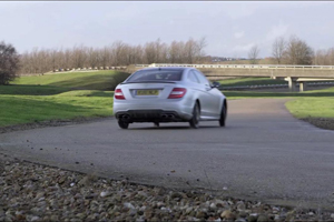 Mercedes-Benz C63 AMG Spare Tire Video