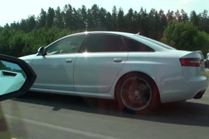 MTM Audi RS6 vs Lamborghini Gallardo LP 570-4 Spyder Performante Video