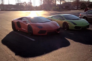 Lamborghini Aventador vs Underground Racing Twin Turbo Gallardo – Video