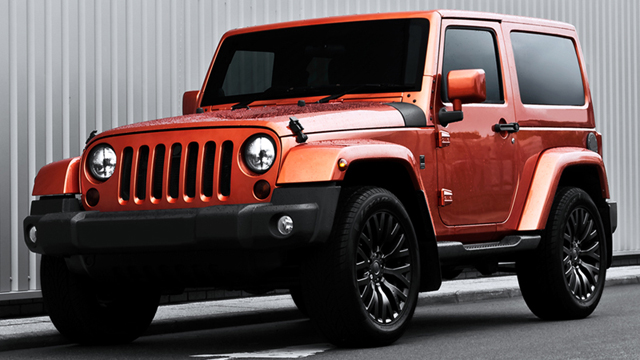 Copper colored jeep wrangler #2