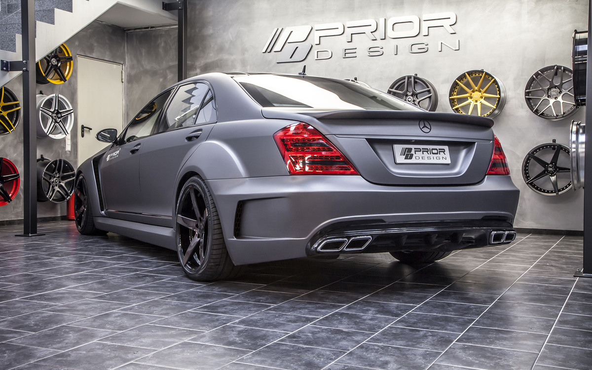 Prior Design Goes Wide with the W221 Mercedes-Benz S-Class