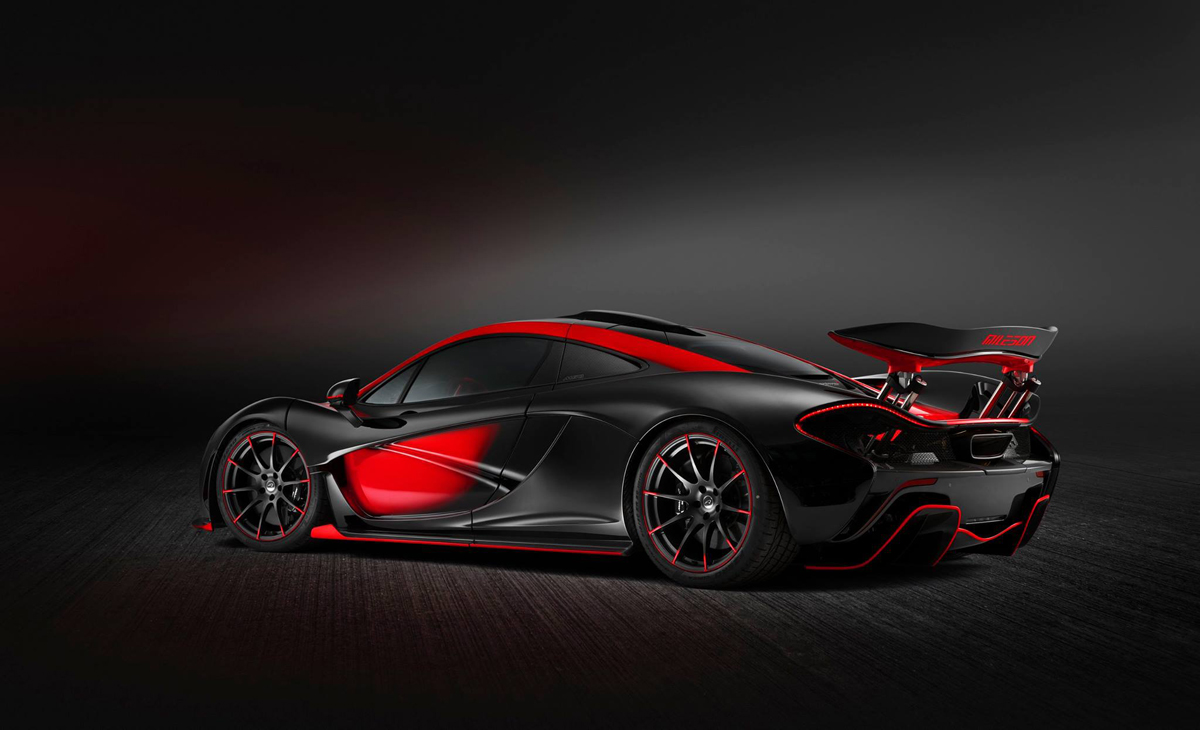 Love it or Hate it? Black and Red McLaren P1 by MSO