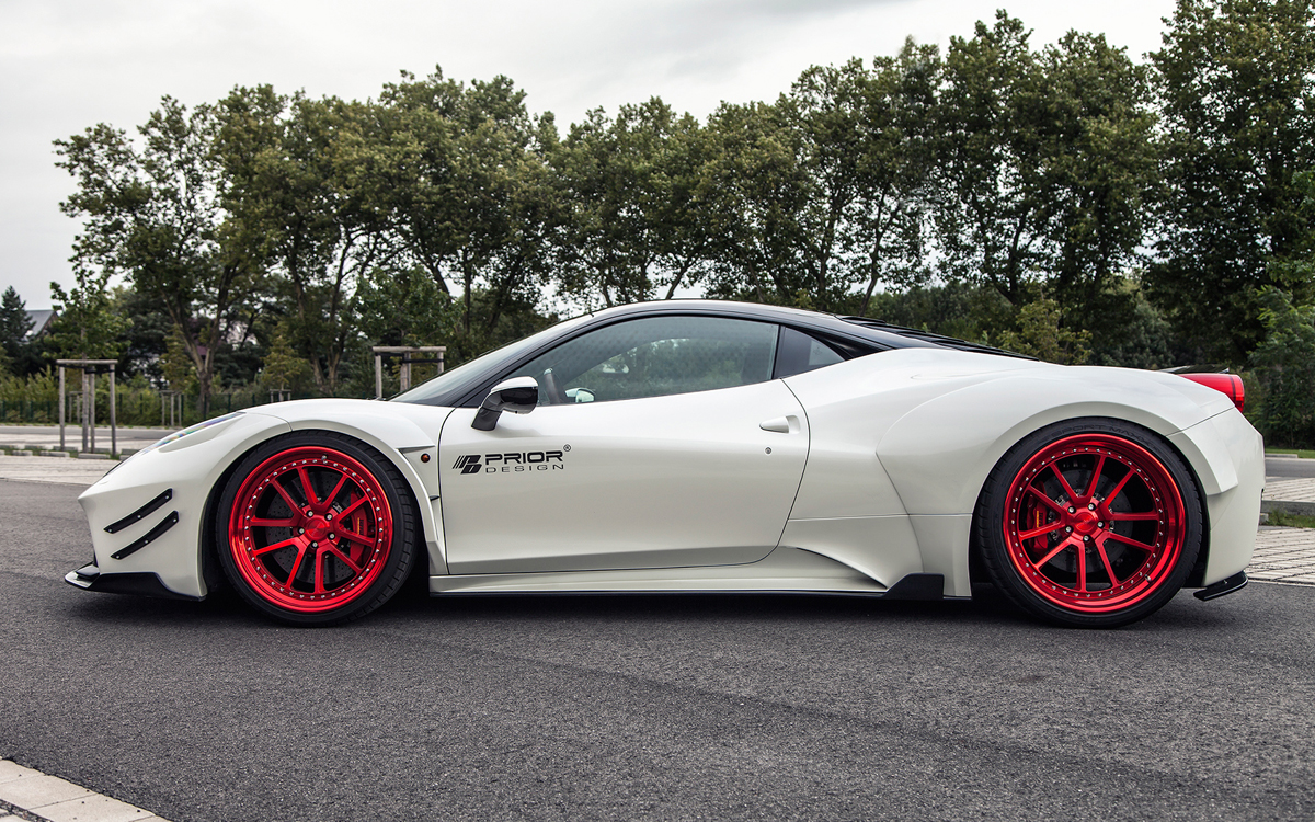 Prior Design Shows The Pd458wb Widebody For The 458 Italia