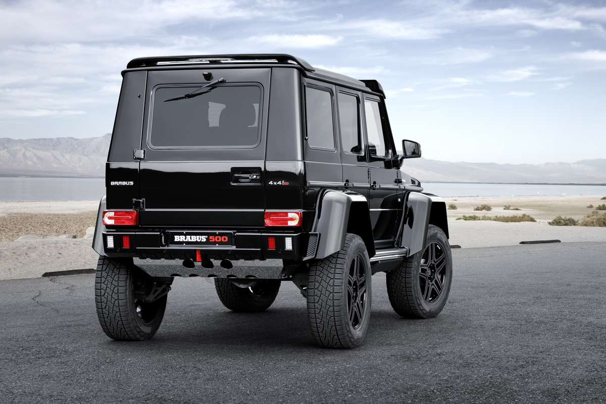 Brabus Goes Off-Road with the Mercedes G 500 4x4²