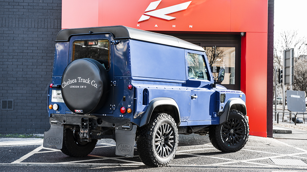 The new Chelsea Truck Co. Defender is a Blue Beaut