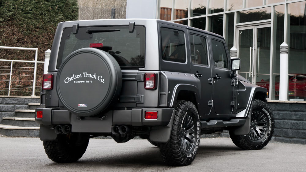 The Chelsea Jeep Wrangler Black Hawk Edition is Indulgent
