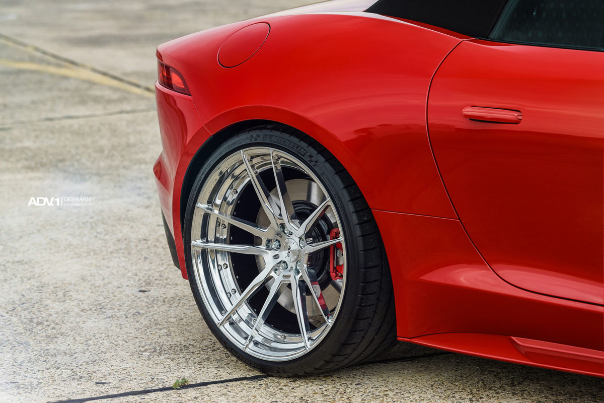 Featured Fitment Jaguar FType R with ADV5.2 M.V2 CS Series Wheels