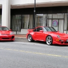 Porsche 996 and 993 911