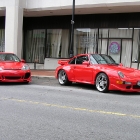 Porsche 996 and 993 911
