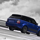 A Kahn Design Imperial Blue Cosworth Edition Range Rover