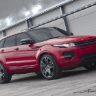 A Kahn Design Red Evoque Driven by Amy Willerton