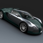 Bugatti Veyron Grand Sport Green Carbon and Polished Aluminum