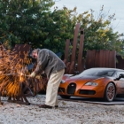 Bernar Venet Bugatti Veyron Grand Sport Art Car