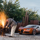 Bernar Venet Bugatti Veyron Grand Sport Art Car