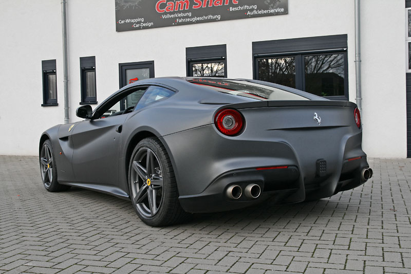 Ferrari F12 Berlinetta - Black Matte Wrap