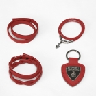 Collezione Automobili Lamborghini Leather Bracelets and Keyholder