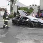 Lamborghini BMW Dealership Crash