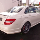 Mercedes-Benz C63 AMG Rear-Side View