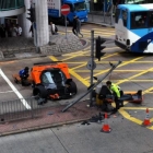 Pagani Zonda Crash