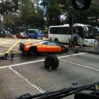 Pagani Zonda Crash