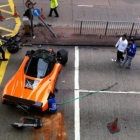 Pagani Zonda Crash