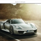 Porsche 918 Sypder Brochure Leak