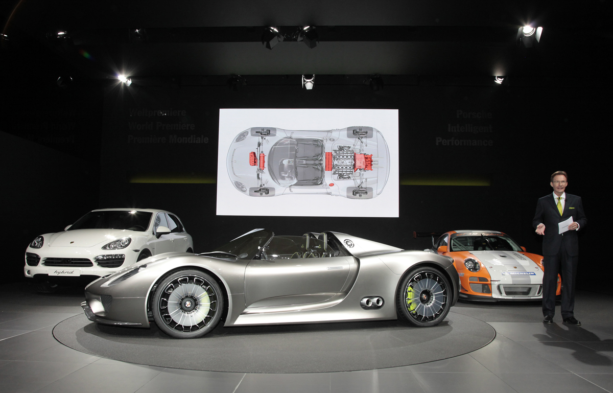 Porsche Prices The 918 Spyder Super Car For The Us