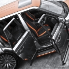 Project Kahn Range Rover Vesuvius Orange and Orkney Grey