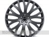 RS-XF Wheel in Matte Grey w/ White Stripe (shown with optional Range Rover cap)