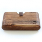 Slim Timber Walnut Wood Wallet