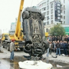 SLS AMG Pond Crash