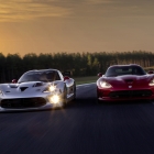 (L) 2013 SRT Viper GTS-R and (R) 2013 SRT Viper GTS